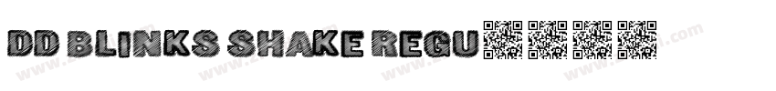 DD Blinks Shake Regu字体转换